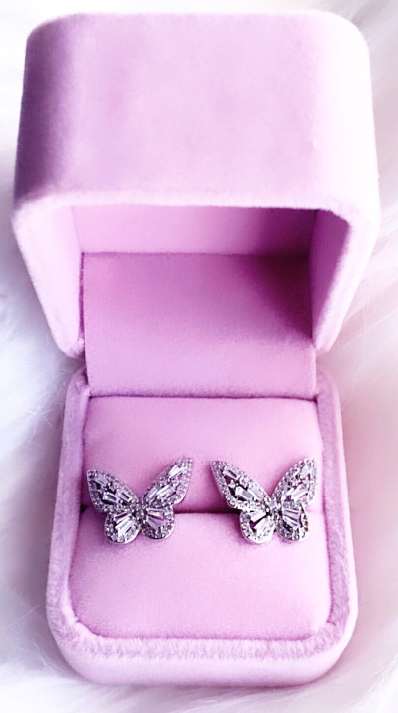 ‘Fly High’ Butterfly Stud Earrings